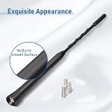 Eightwood Universal Car Antenna Replacement DAB AM/FM Roof Mast 23cm view 3