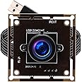 ELP 1.3megapixel Low Illumination USB Camera Module with 2.8mm Lens for Computer 0.01lux Day Night Vision Mini UVC USB2.0 Video Webcam Board 960P Embedded PC Camera for for Computer, Laptop