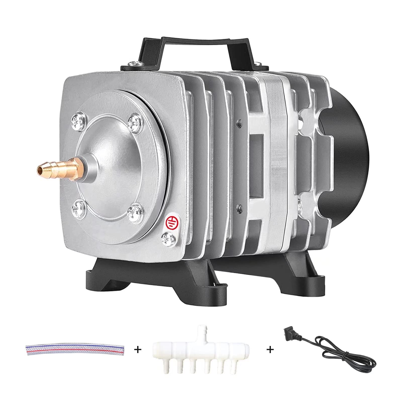 FONLAND Commercial Air Pump 60W-160W, 70L-140L/min, 6-16 Outlets Valve Manifold Air Compressor Air Pumps for Aquarium, Pond, Hydroponics Systems, Industrial Machine