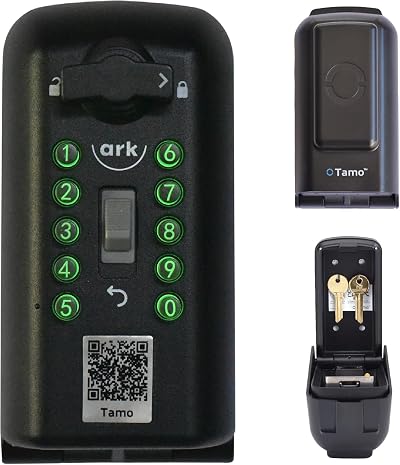 Tamo Maximum Security Outdoor Key Safe with Illuminated Multi-Push Buttons 9.7m