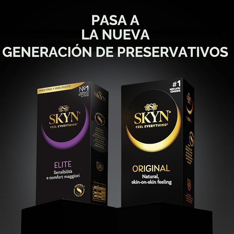 Elite – Preservativos sin látex de poliisopreno – ultrasuaves y ultrafinos, 22 unidades