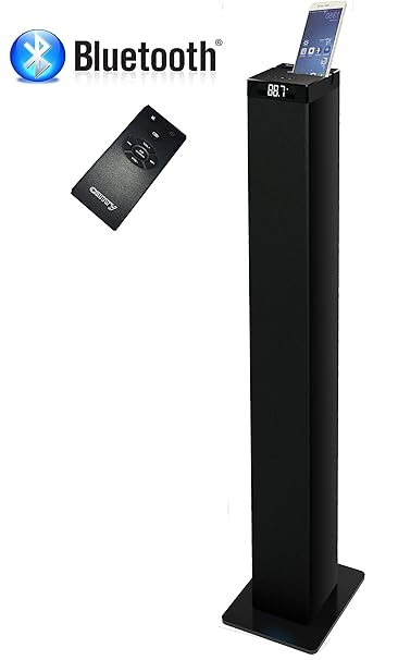 2.1 Sound Tower | Lautsprecherturm | Musikanlage | Musiksystem | Kompaktanlage | Bluetooth Hi Fi Musikanlage | Soundsystem | 