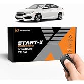 Start-X Car Remote Starter Kit for Honda Civic (2016-2021) | Key Blade Vehicles Only | Plug &amp; Play Install | Zero Wire Splicing | Use Your OEM Key Fob | DIY System