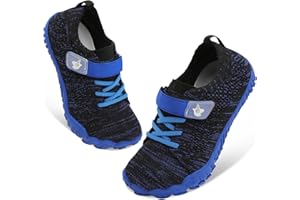 JOINFREE Kids Barefoot Shoes Wide Toe Box Sneakers for Girls & Boys – Lightweight Anti-Slip Running Shoes Hiking Sneakers Tod