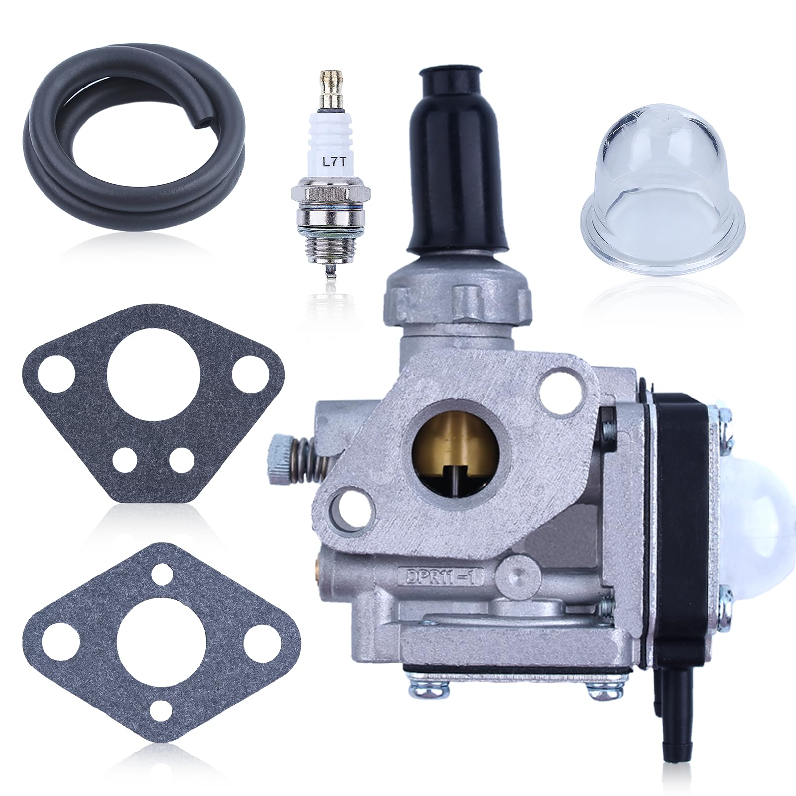 Gubeter Carburetor Gasket Kit, For Kawasaki Th43 Th48 Kbh48A Strimmer Trimmer, 150032547