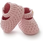 Opewod Baby Booties Hand Knit Boots Slippers Soft Warm First Walkers Socks Shoes for Newborn Infan Boys Girls