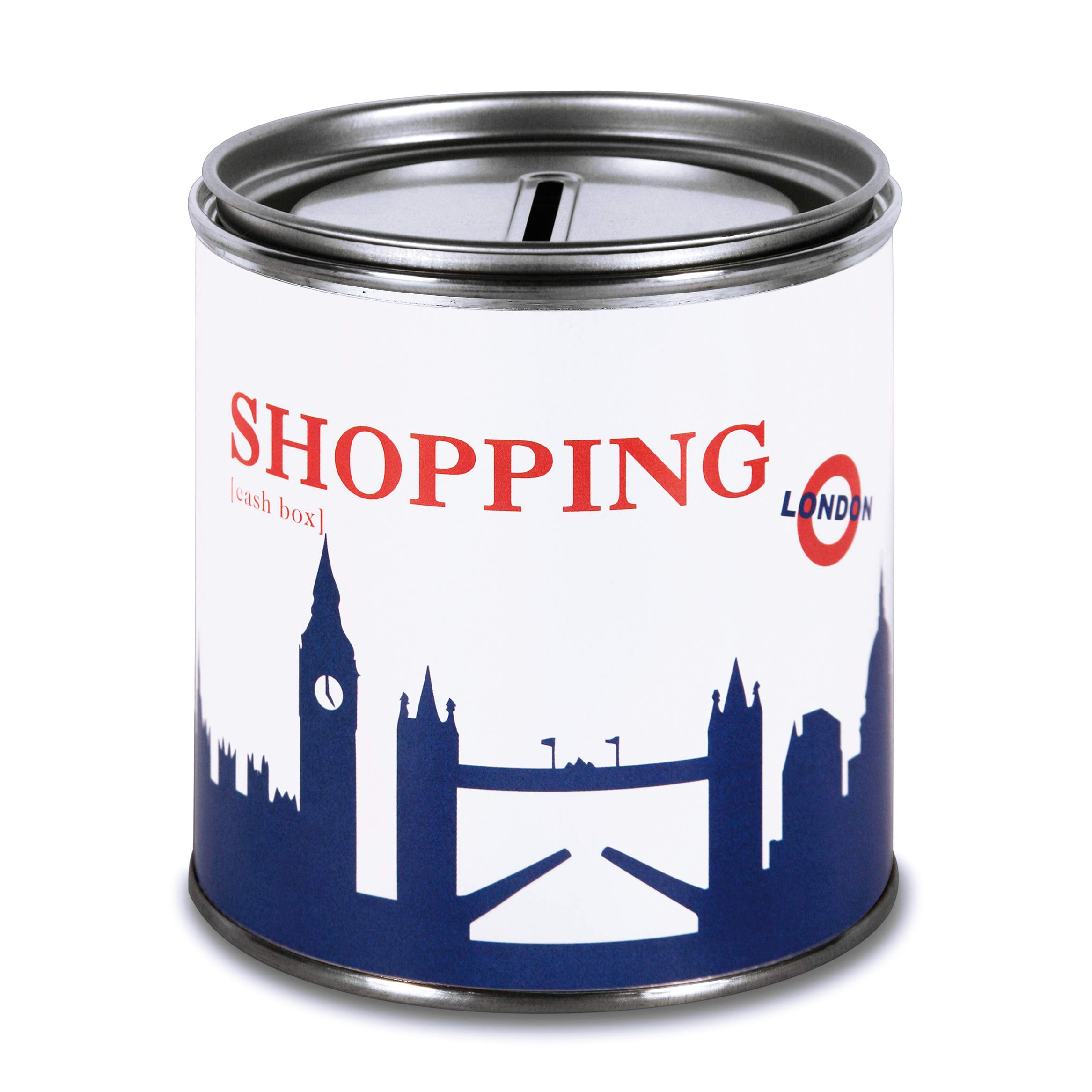 44spaces Blue saving bank LONDON SHOPPING - CITY CASH BOX