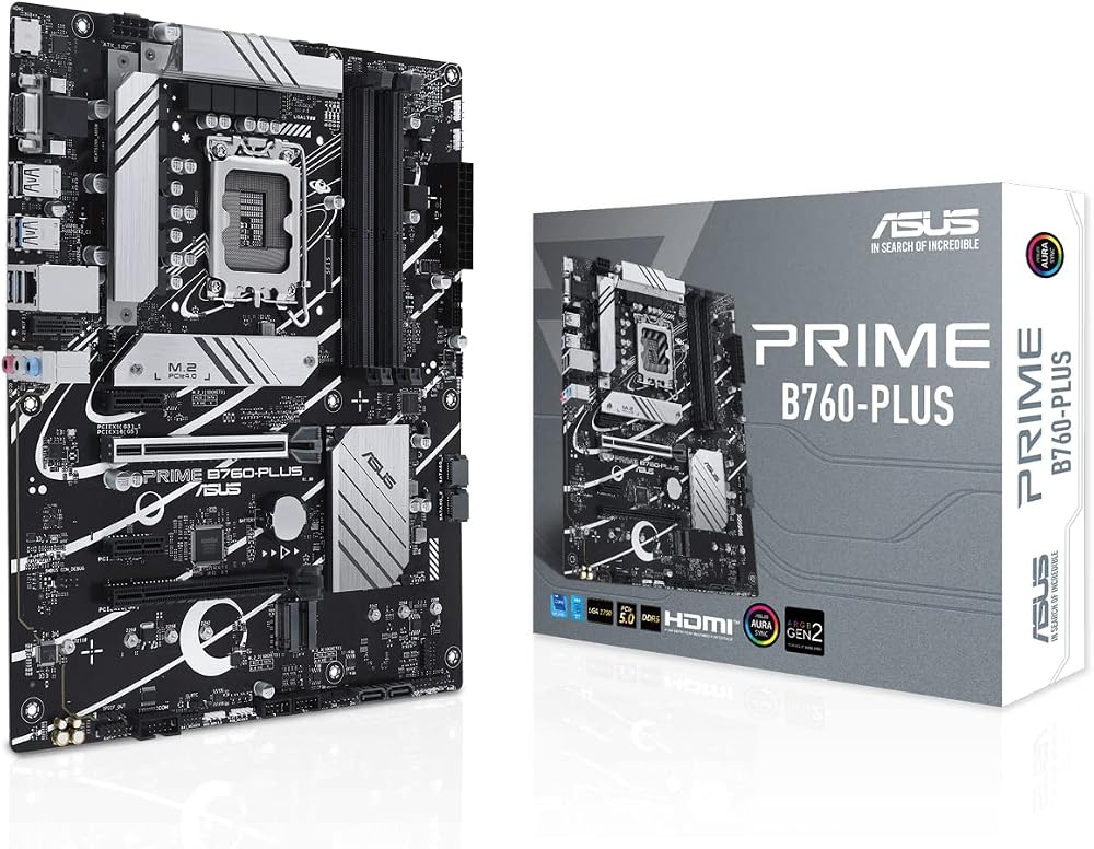 ASUS PRIME B760-PLUS Motherboard LGA 1700 B760 DDR5 ATX 13th 12th Gen Intel