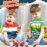 LOKIPA 12pcs Christmas Wind Up Toys for Kids Stocking Stuffer Party Favor Santa view 6