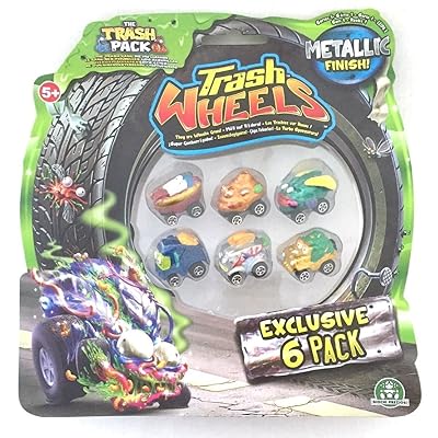 Trash Pack Trash Wheels Metallic Finish Pack UK Ubuy
