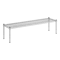 Zedfire 14" x 54" x 14" Chrome Wire Storage