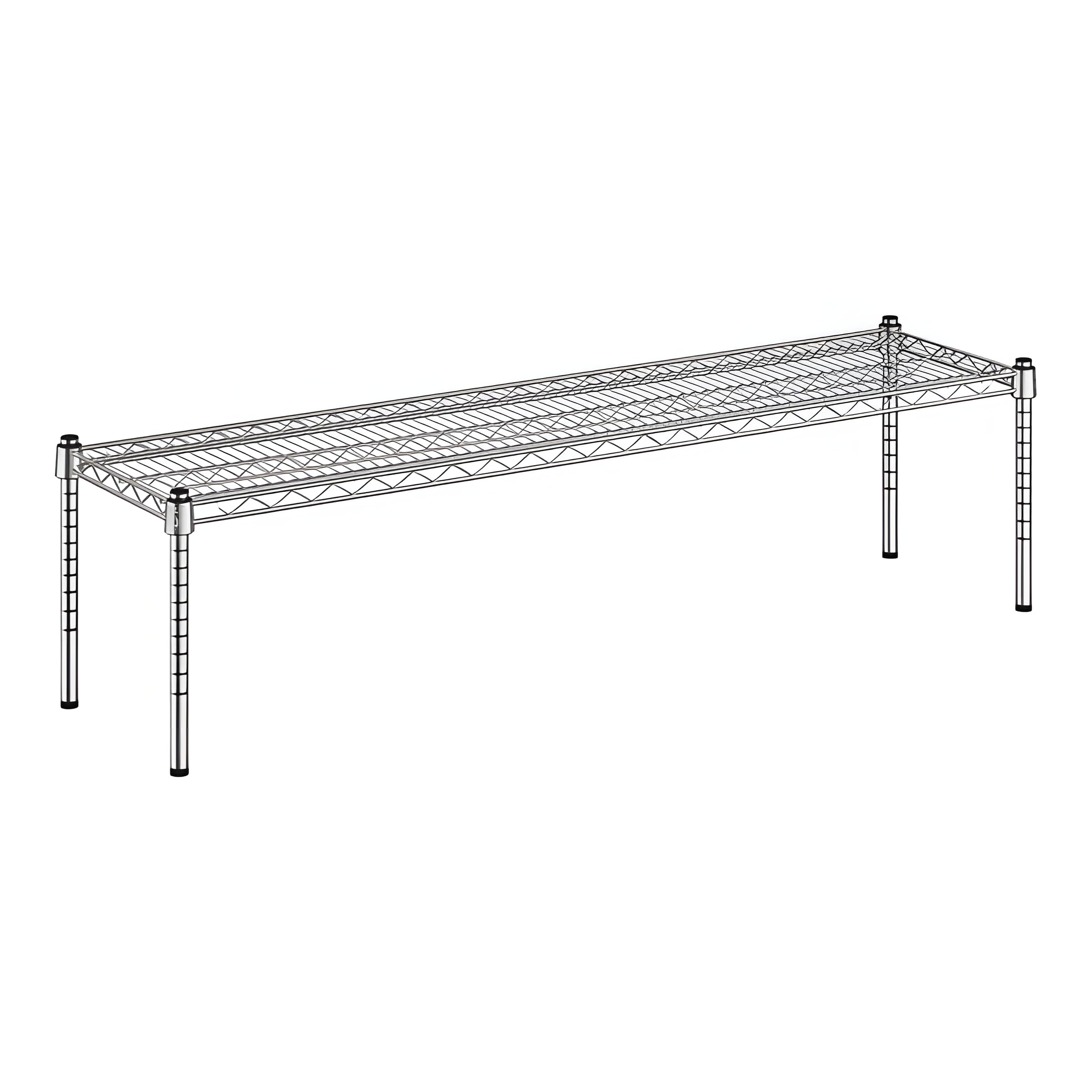 Zedfire 14" x 54" x 14" Chrome Wire Storage