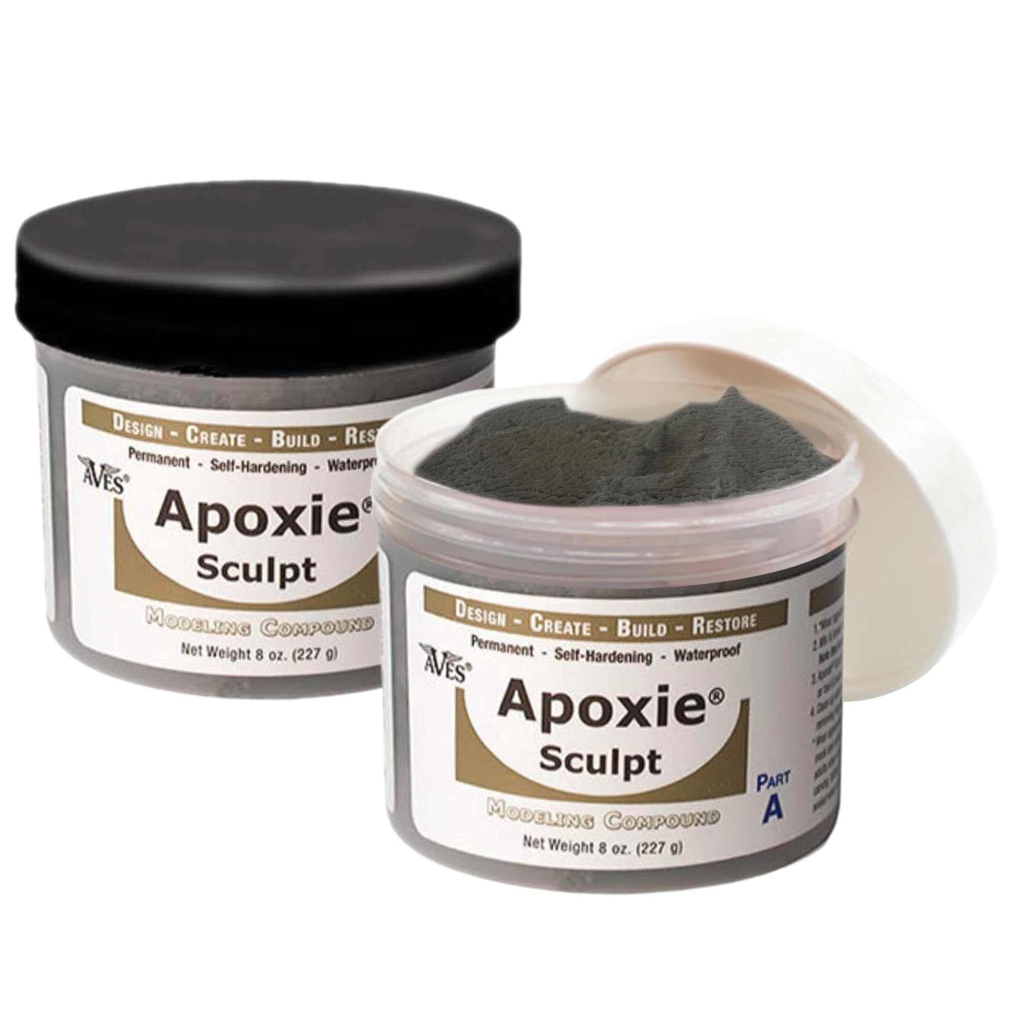 Photo 1 of Aves Apoxie Sculpt - 2 Part Modeling Compound (A & B) - 1 Pound, Natural