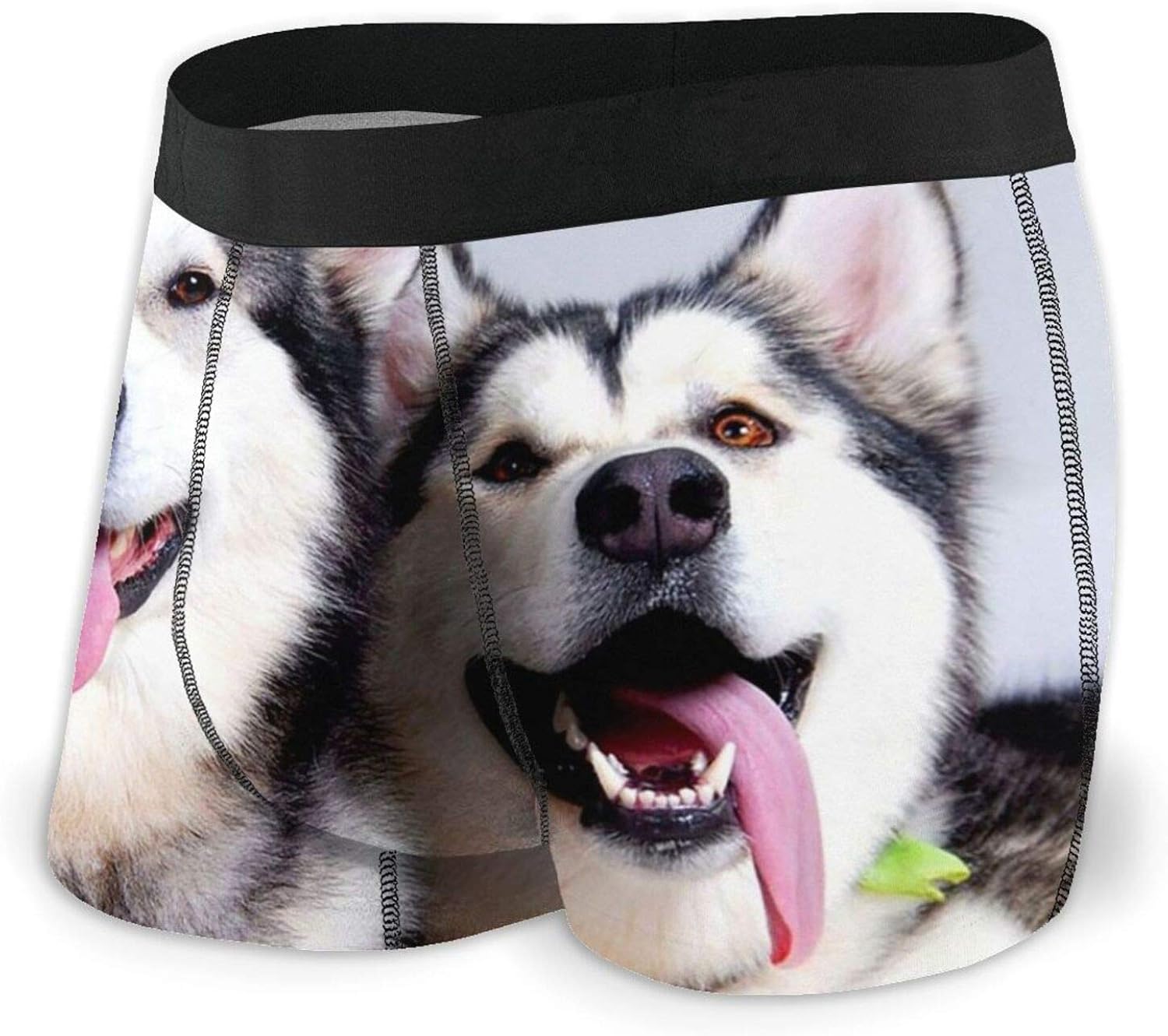 Siberian Husky Dog Men'S Underwear Boxer Briefs Comfortable Low Rise
