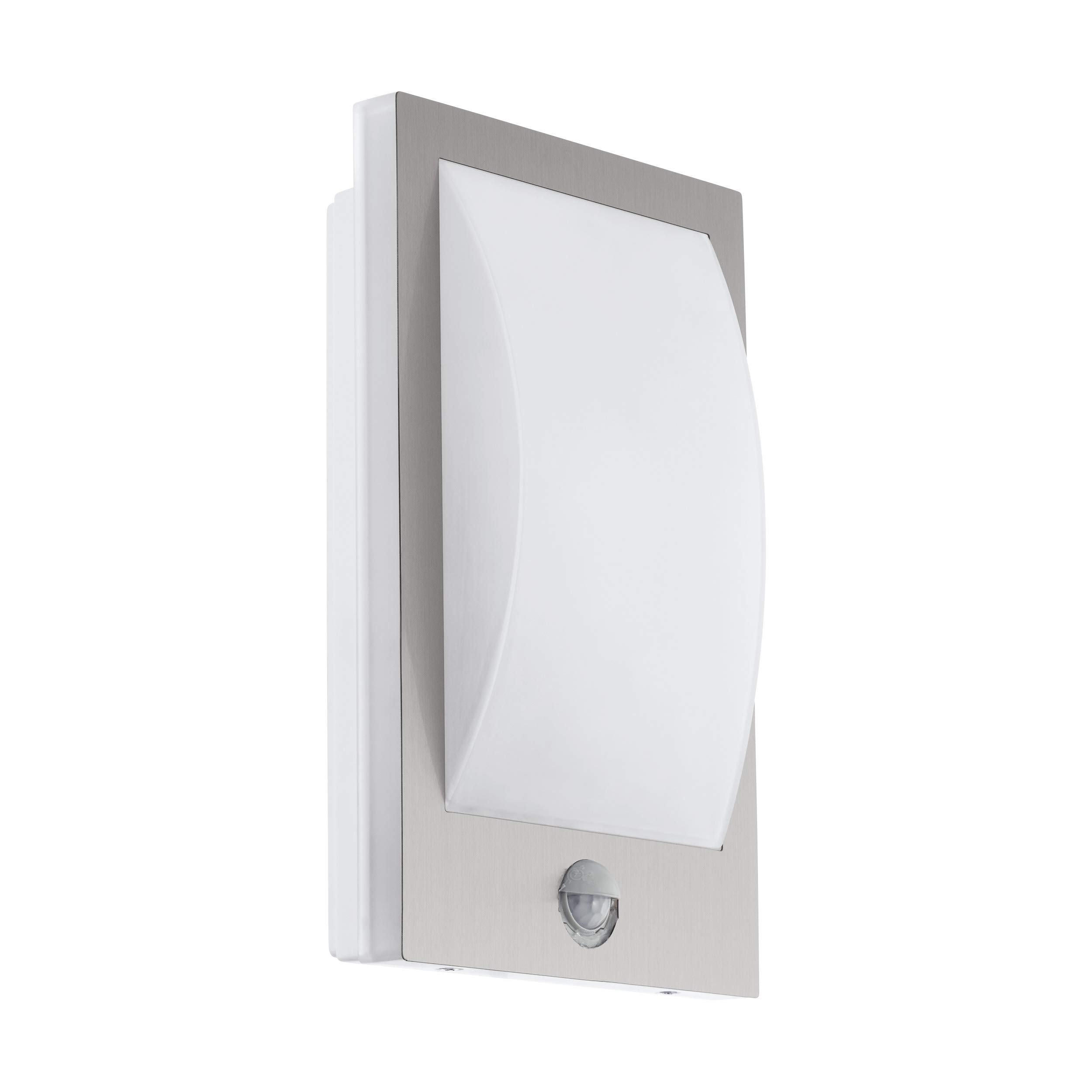 EGLO 97238 VERRES Exterior Sensor Wall Light in Stainless Steel
