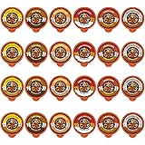 Crazy Cups Flavored Coffee Pods Variety Pack - Coffee Flavors for the Keurig K Cups Machine, Recyclable Single Serve Cups, 24