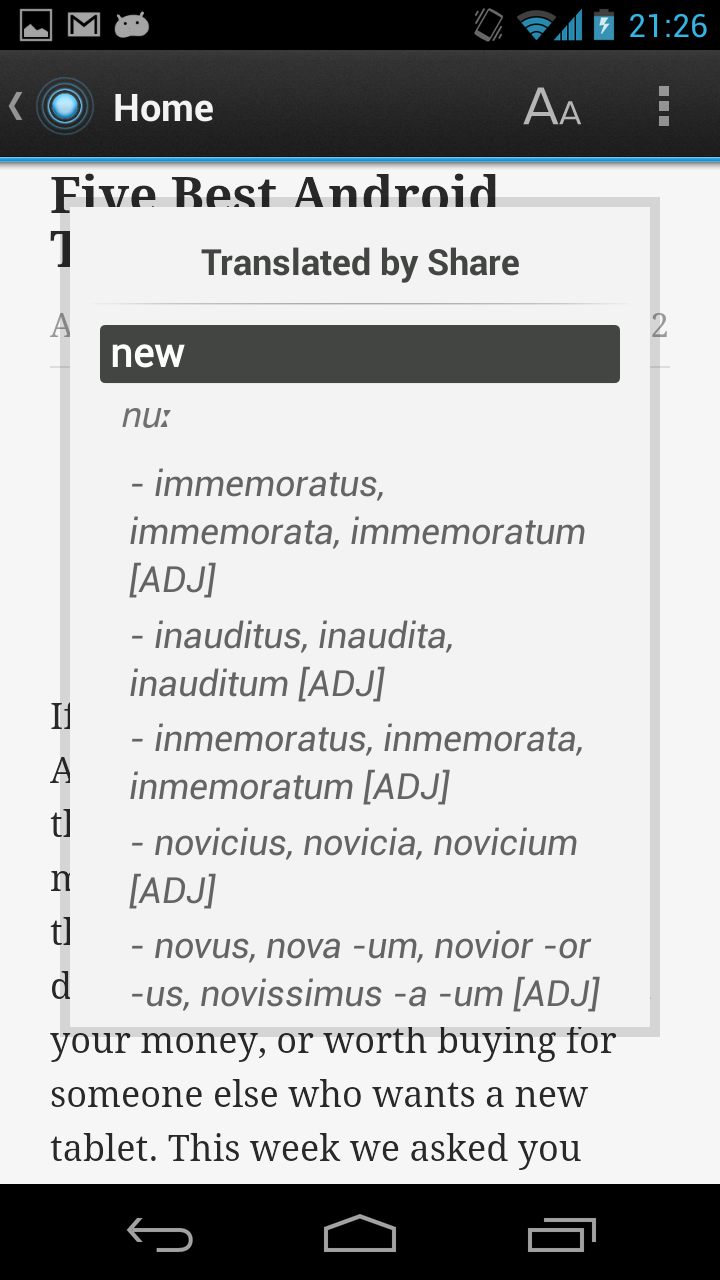 Latin English Dictionary & Translator