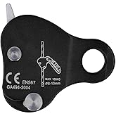 Climbing Rope Grab, Self Locking Stop Descender 8‑13mm Climbing Rope Grab Stopper Rescue Rappel Ring Climbing Gear
