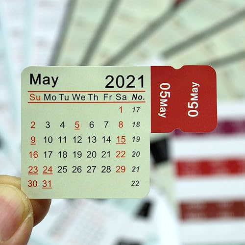 Goldensunny 6 Sets Calendar Stickers For Planner Journal Notebook 108 Monthly Planner Tabs From January 2021 To June 2022 With Week Numbers And Holidays Buy Online In India At Desertcart In Productid 249575237 2022 Calendar Stickers