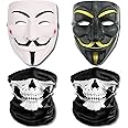 Primary Shipments Spy Ninjas Inspired Project Zorgo PZ9 PZ Cloaker Compaitble Hacker Mask Set of 4