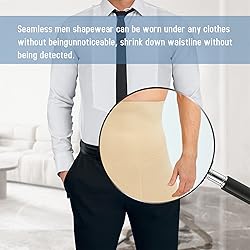 TAILONG Men Tummy Control Shorts High Waist
