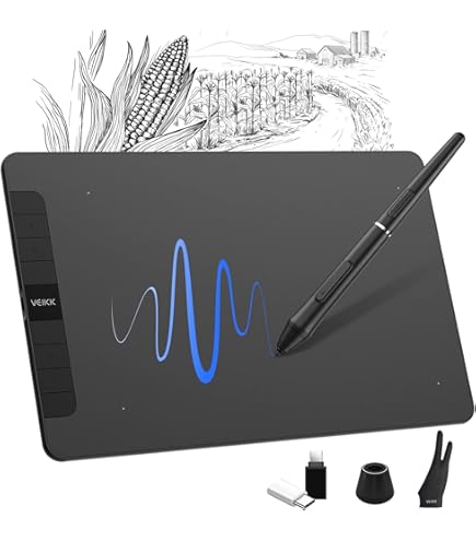 Monitor de desenho Huion Kamvas GT-221 Pro HD com 10 teclas de