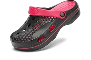 Wolidio Boys and Girls Arch Support Garden Clogs Shoes Kids Slippers Indoor Outdoor Beach Sandals Removable Cushion Insole