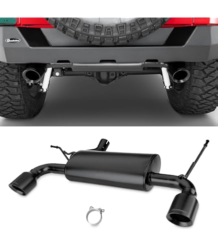 Speed Daddy Axle-Back Exhaust System For Ford Mustang 5.0L 2015-2017 – Round Tips