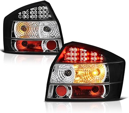 2002 2003 2004 2005 AUDI A4 replacement clear fog light lamp w bulbs