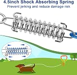 Chuiendi Dog Tie Out Cable and Stake 3M 9.8ft Reflective Shock Absorbing view 4