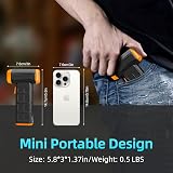 WHATOOK Electric Air Duster 150000RPM 3-Speed Mini PC Cleaner Battery USB view 5