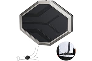 ZEYITIAN Metal Seat Belt Clips Seat Belt Adjuster, Shoulder Neck Belt Locking Clip Protector ​for Adults Kids. Improve Driving Comfort. Car Accessories (black-1 pack)