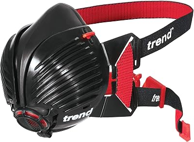 Trend Air Stealth P3 Dust Mask Respirator Small/Medium HEPAC Filters 99.99%