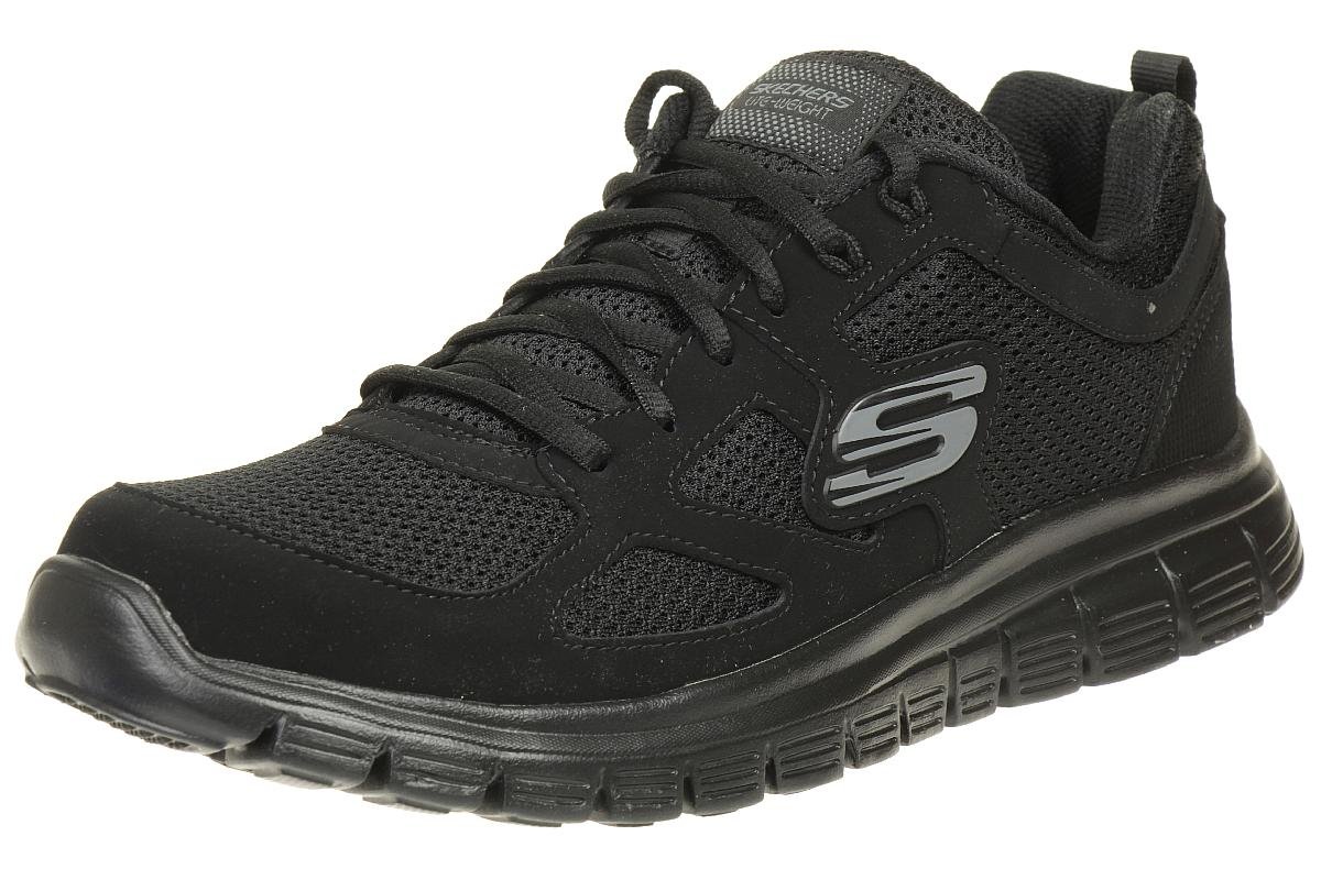 Skechers Burns- Agoura Herren Turnschuhe, Black, 47.5 EU