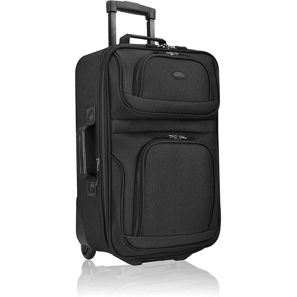 Travel Select Amsterdam - Trolley Verticale Espandibile, Marina Militare, 4-Piece Set, Set Da 2 Pezzi - 5