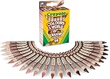 CRAYOLA Colours of the World 24 Assorted Skin Tone Wax Crayons