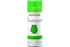 Rust-Oleum 342417 Specialty Fluorescent Spray Paint, 11 oz, Green