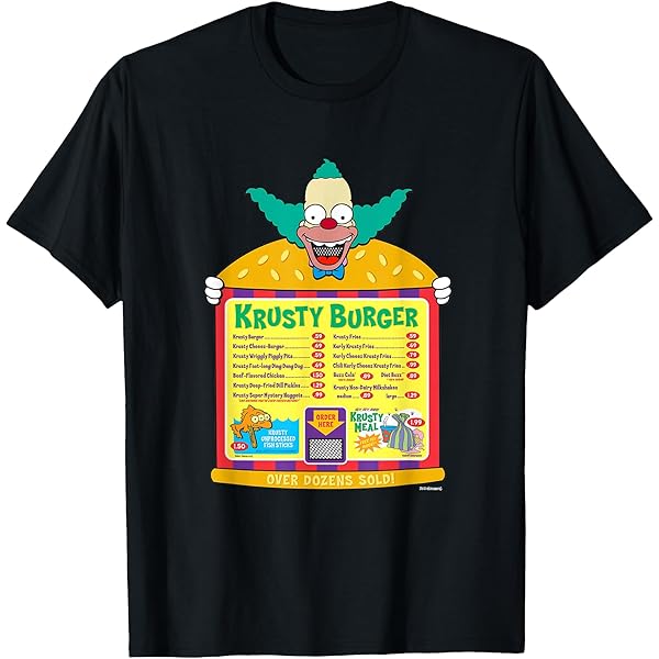 Playera Los Simpson Krusty El Payaso Joker. | Meses Sin Interés