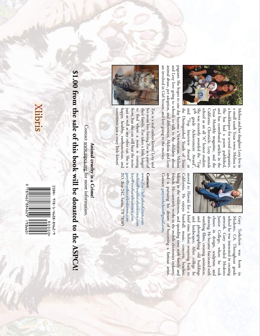 Zoe The Earless Kitten Zoe Meets The Family Webb Melissa Webb Lexy 9781462884629 Amazon Com Books