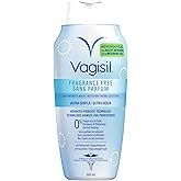 Vagisil Feminine Wash for Intimate Area Hygiene, pH Balanced and Gynecologist Tested, 360mL, Unscented