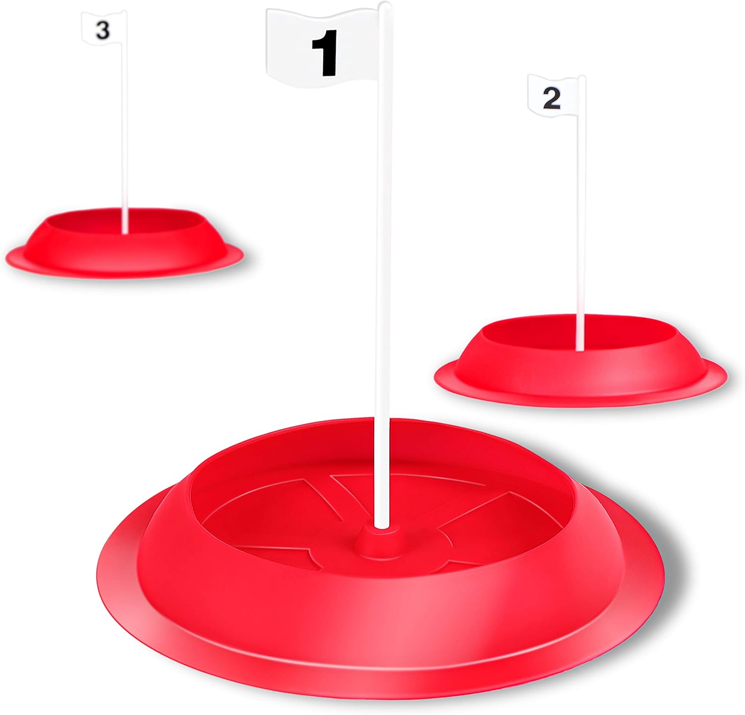 Champkey Rubber Golf Putting Cup (Pack of 3 or 9 Pcs) Creating