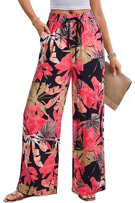 Plus Size Genie Women's Cotton Harem Pants In Brown - Foto 10