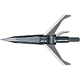 New Archery Products Spitfire 3-Blade Durable Precise Front-Deploying Archery Mechanical Broadhead for Crossbow - 3 Pack