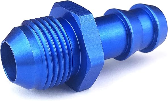 Amazon Com 6an Flare To 5 16 Hose Barb Fittings Adapter