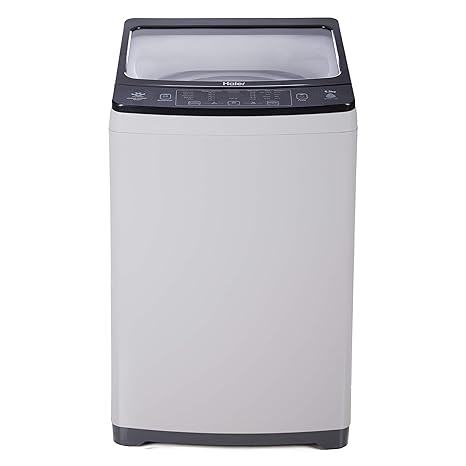 Haier 7 Kg Fully-Automatic Top Loading Washing Machine (HWM70-826NZP, Moonlight Grey)