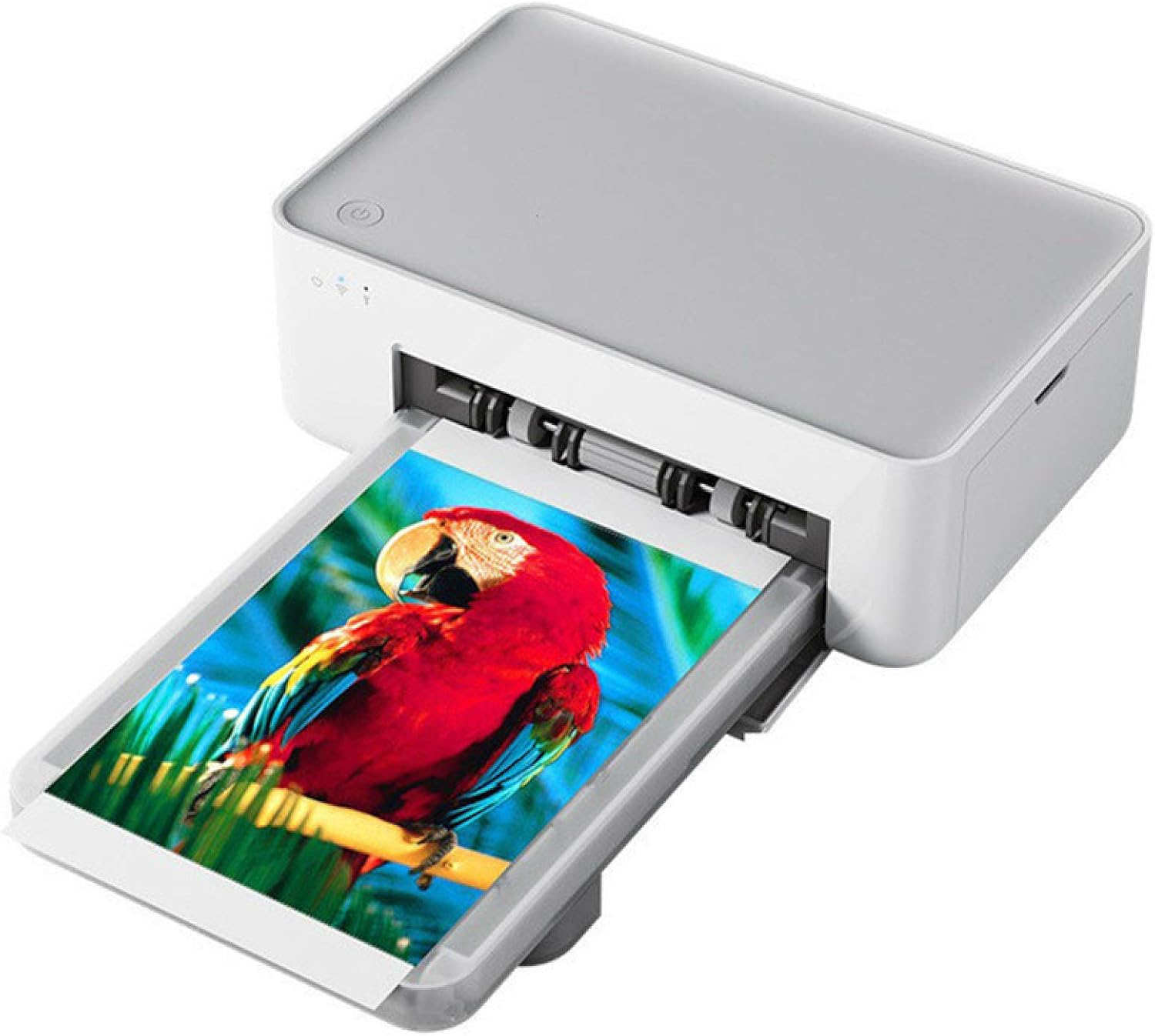 BECCYYLY MiniFotodruckerFotoDrucker 6ZollHighDefinitionAutoFilm MultiSizeIDFotos Smart