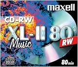 Maxell CD-RW 80 Audio Music Storage Media 10 Disc Pack Jewel Case view 2