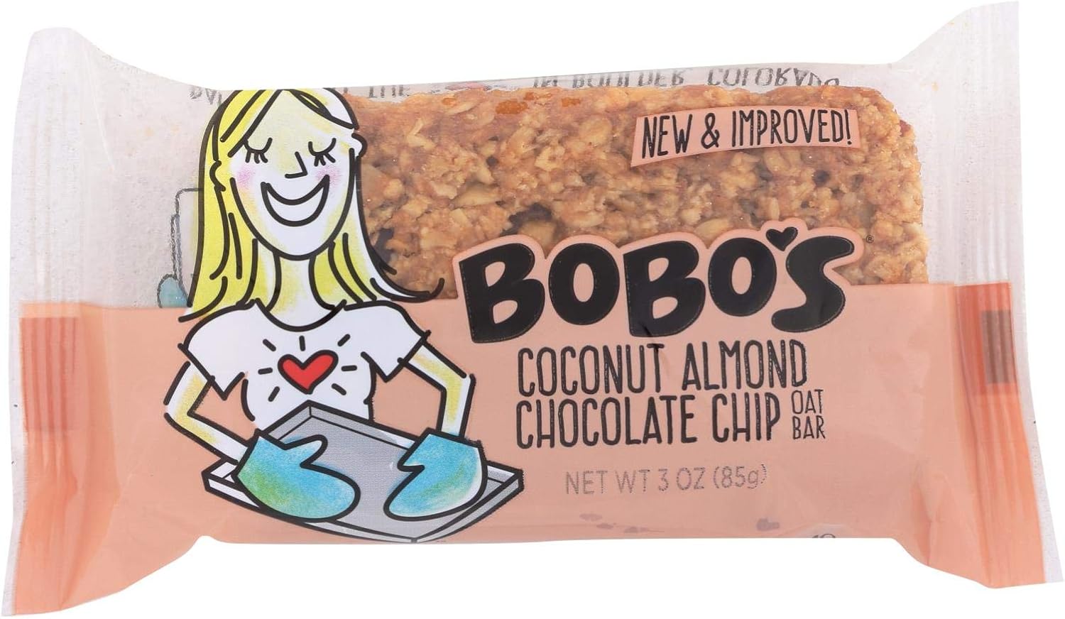 Bobos oat bars bar oat choc almond gf 3oz (829262000227)