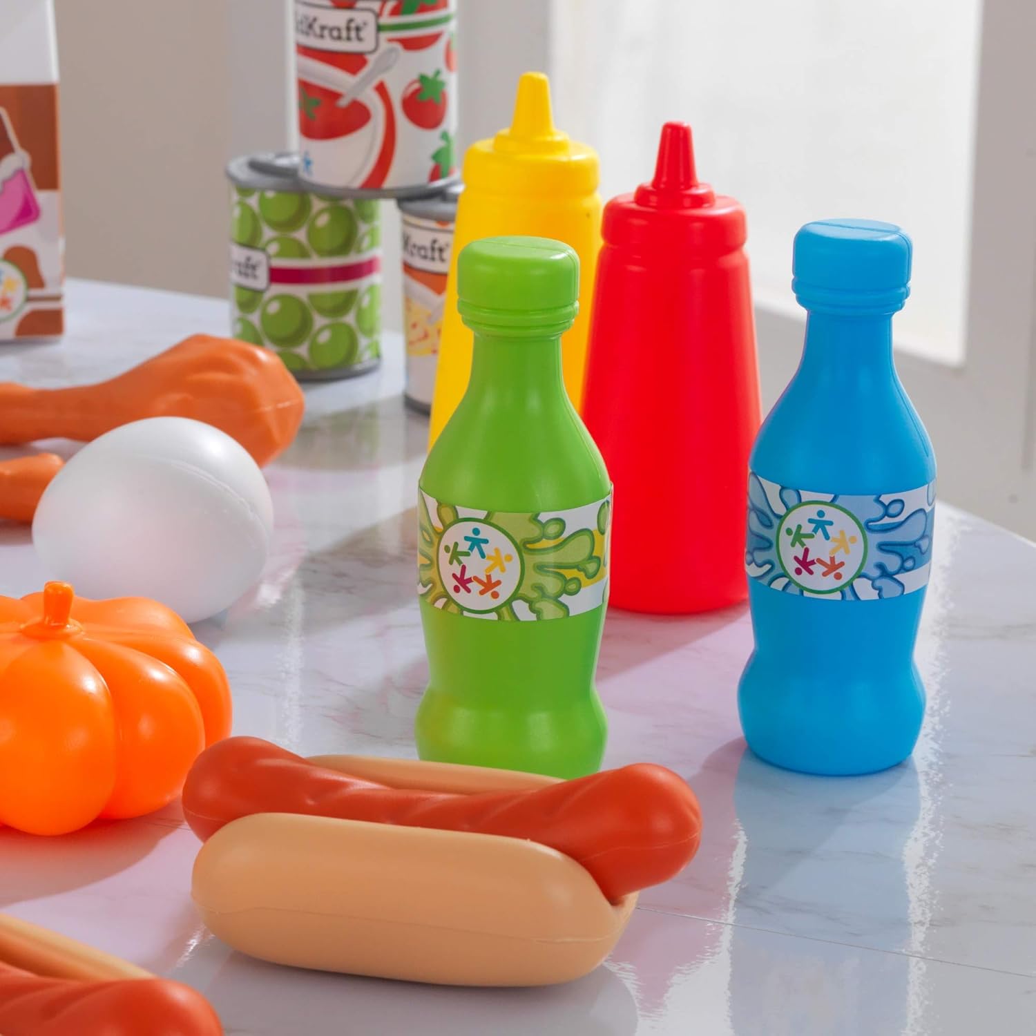 kidkraft tasty treats play food set