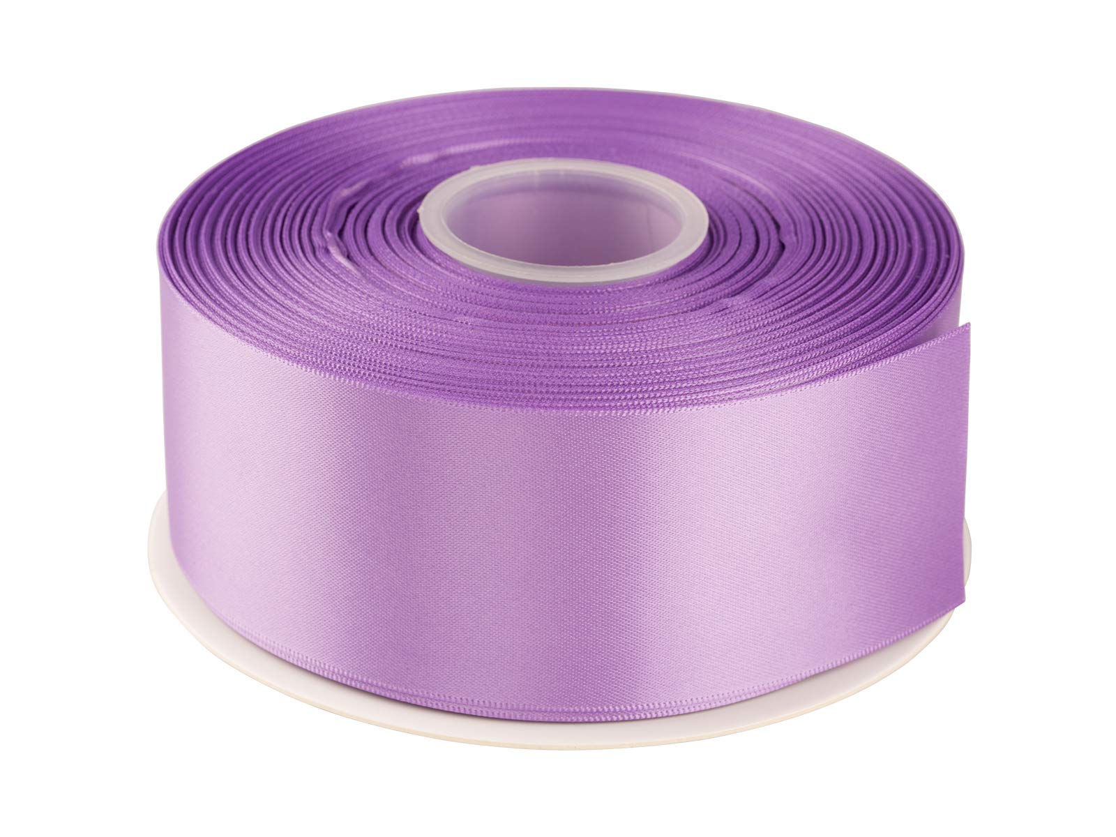 AVANAVA 50mm Wide Double Face Satin Ribbon - 45 Meters (463-Grape)